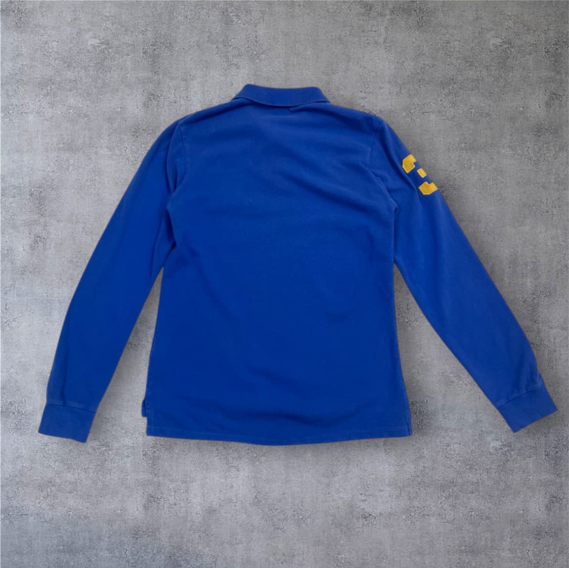 폴로 랄프로렌 블루 빅포니 긴팔 카라티 XL (18-20)  상품이미지7