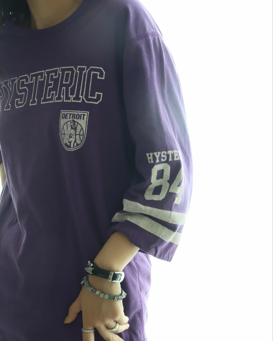 [Hysteric Glamour] Purple Reversible Tee 상품이미지8