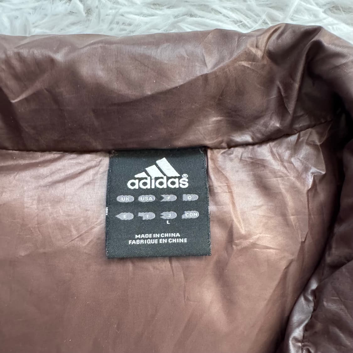 ADIDAS 일본빈티지 숏 패딩 아디다스 빈티지패딩 아디다스패딩 xxl 상품이미지4