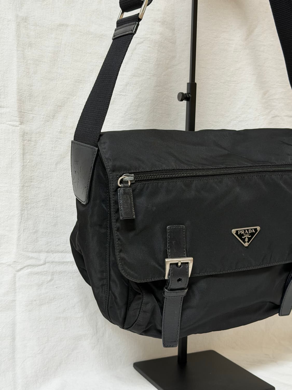 정품 프라다 포코노 나일론 메신저백 크로스백 숄더백 상품이미지5