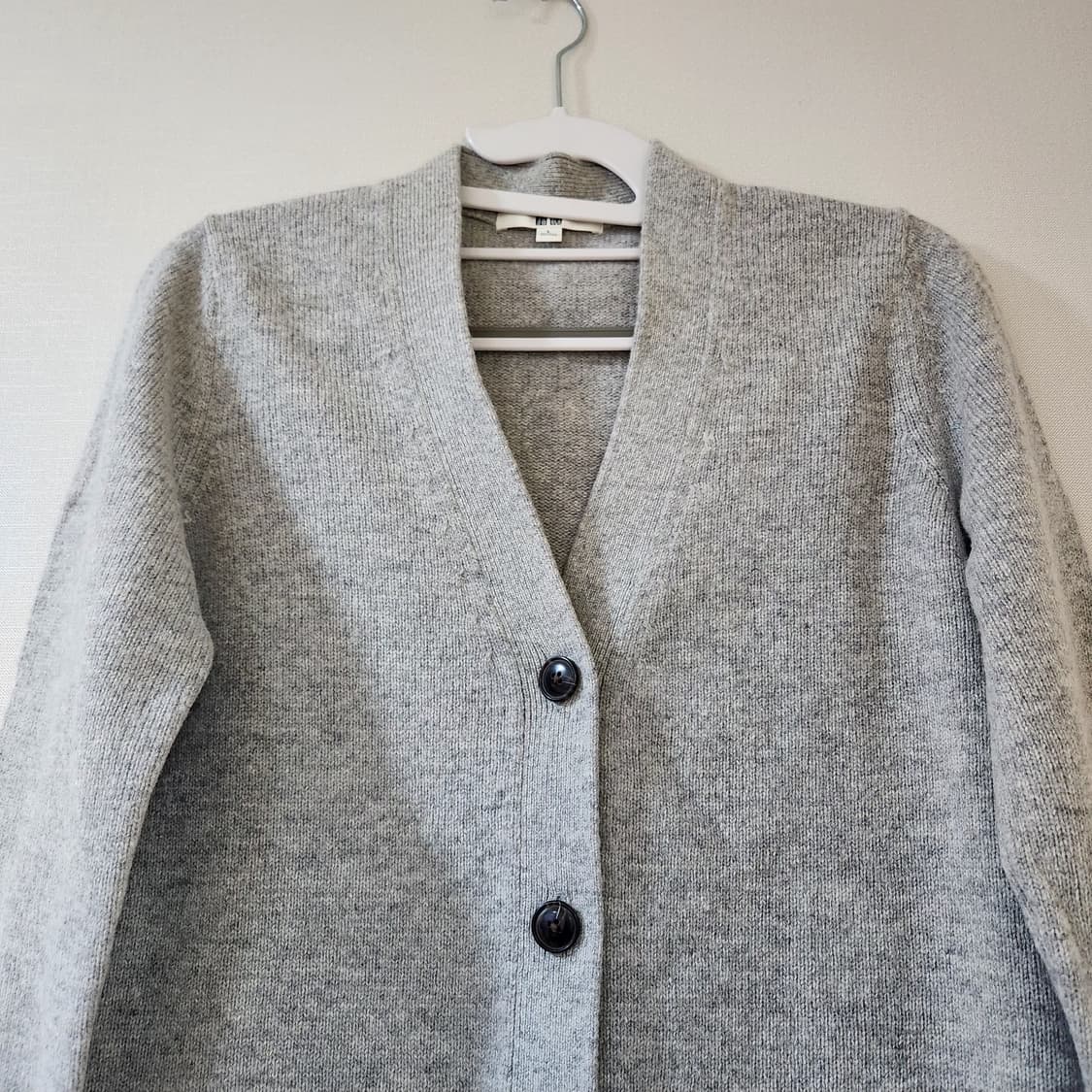 유니클로 모 혼방 가디건 L(M) 상품이미지2