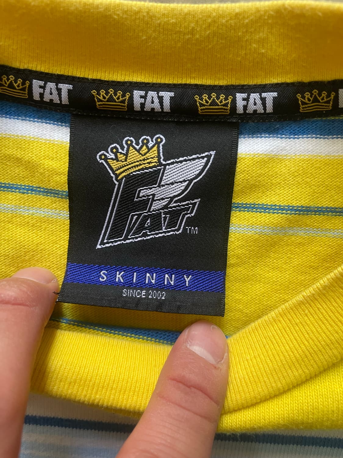 FAT Tokyo 스트라이프 티셔츠 체감 L 상품이미지4