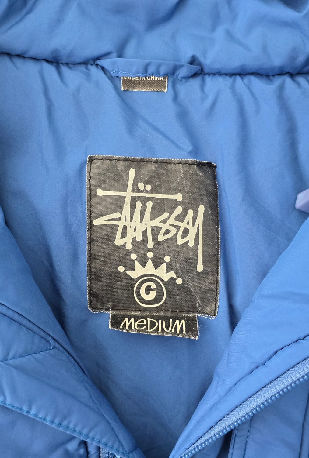 Stussy 스투시 후드 푸퍼 크라운 자켓 M 상품이미지6
