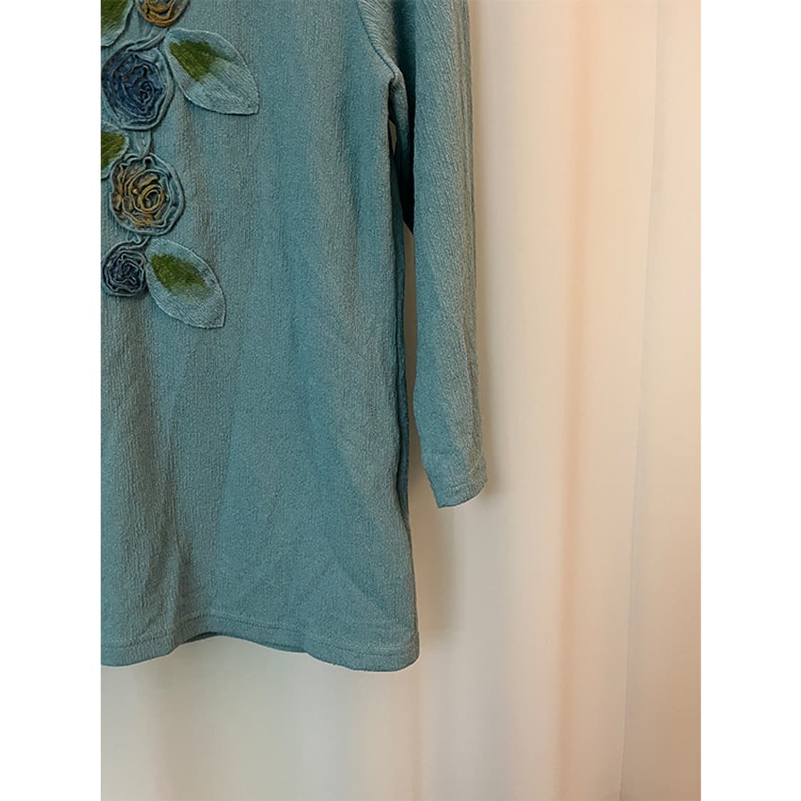 Sky blue flower blouse 상품이미지6