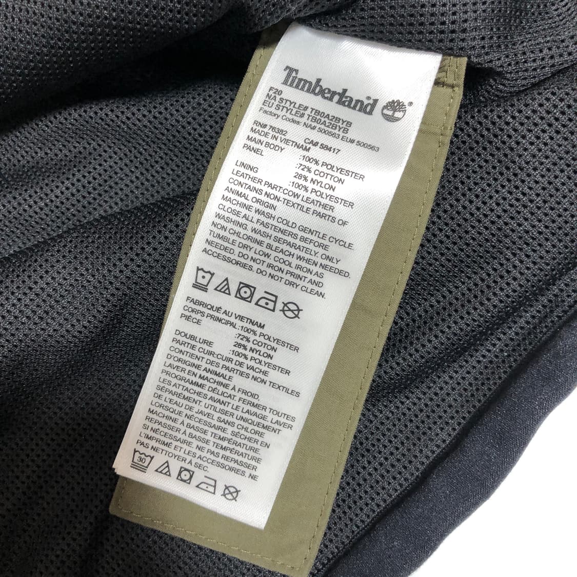 팀버랜드 쉐르파 뽀글이 롱 점퍼 L 상품이미지7