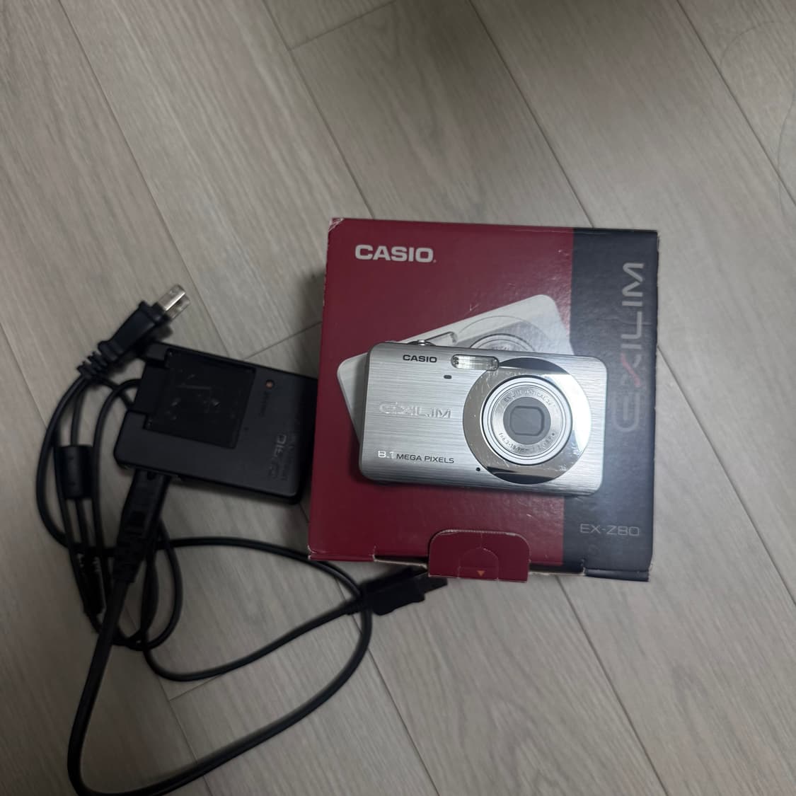 풀박스📸) 카시오 엑슬림 z80 빈티지 디카 / 디지털카메라 상품이미지1