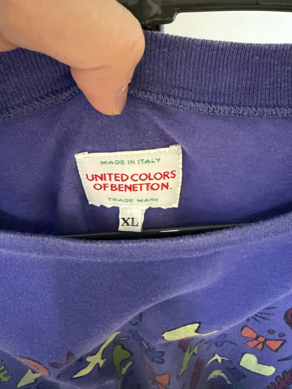 Benetton 퍼플 반팔 상품이미지2