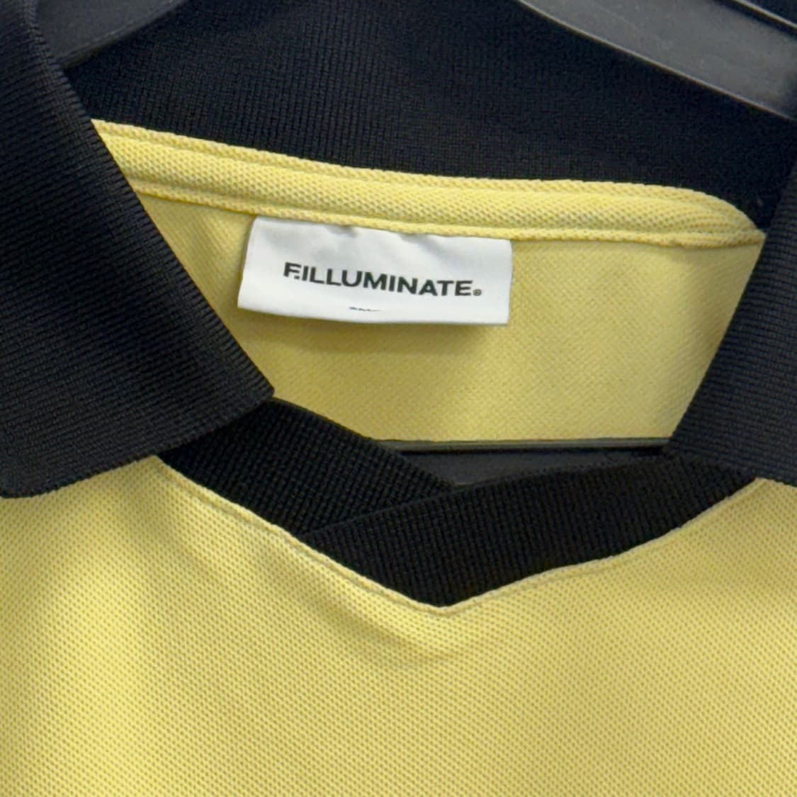 필루미네이트 옐로우 오버핏 롱슬리브 티셔츠 (S) 상품이미지2