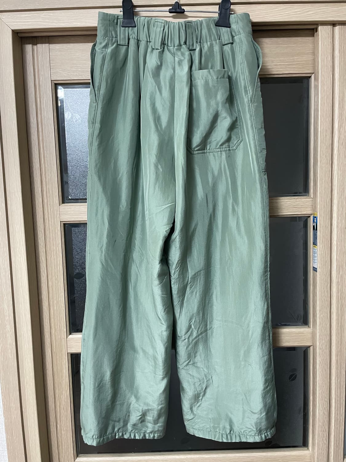 [48R]22ss 에르메네질도 제냐 꾸뛰르 xxx 실크 팬츠 그린 상품이미지5