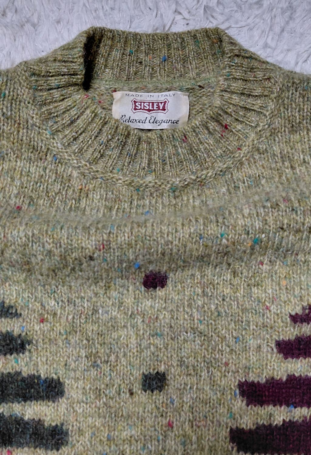 SISLEY 니트 스웨터 S 상품이미지2