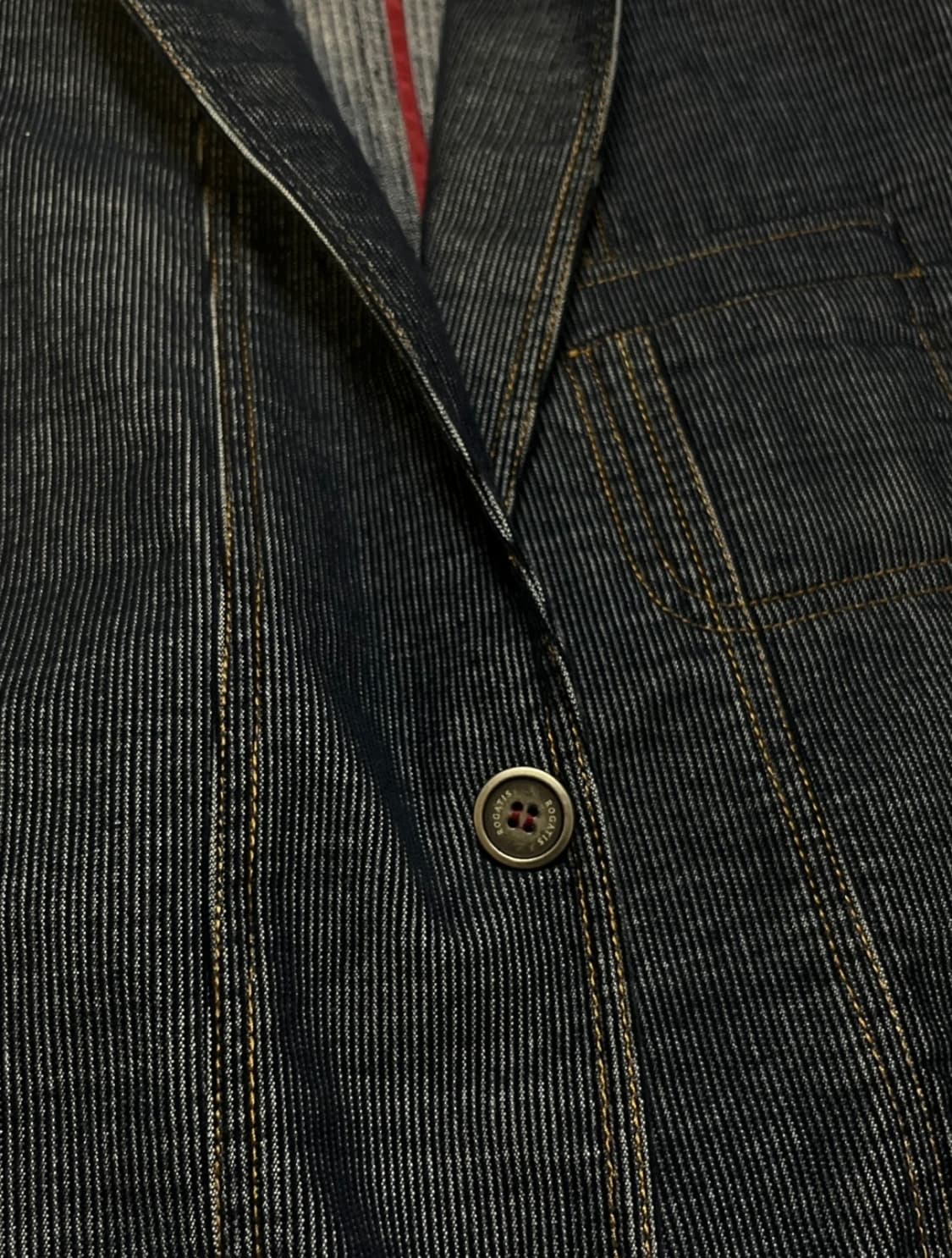 빈티지 데님 블레이저 상품이미지2