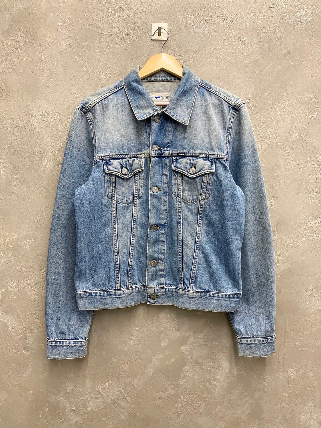 [L] GAS Jeans 빈티지 데님 트러커 자켓 상품이미지3