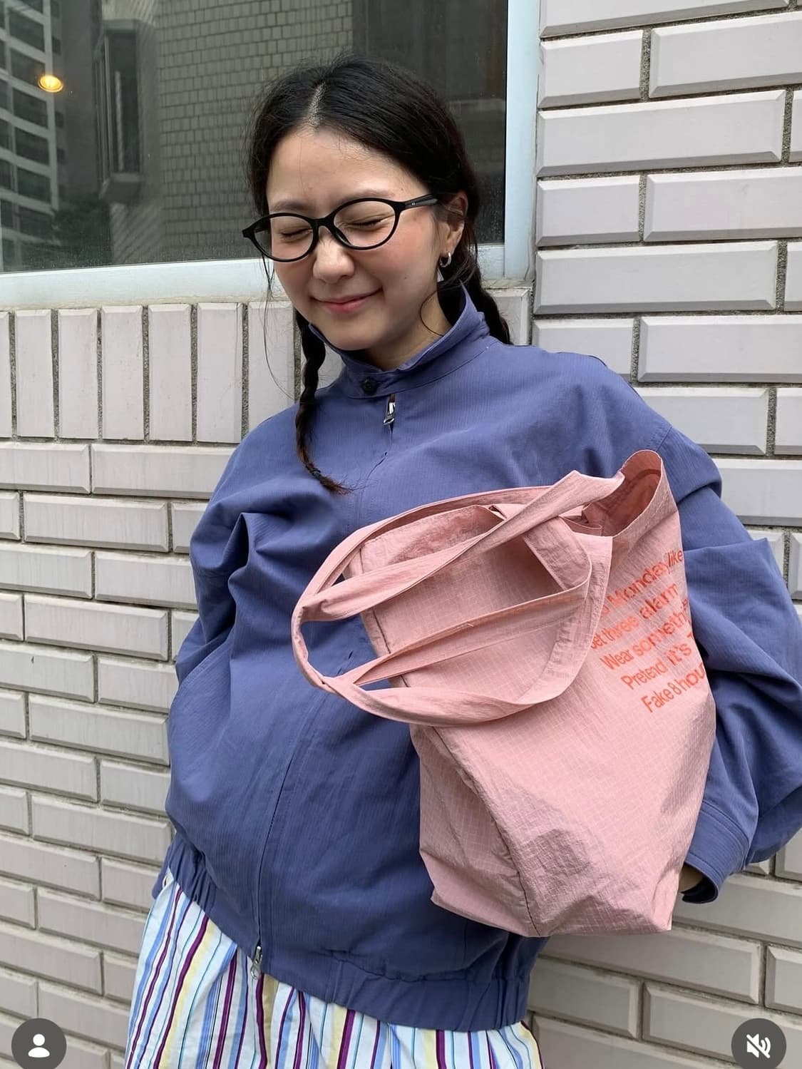 벤시몽  FRENCH BLOUSON JUMPER - MATIN BLUE 상품이미지5