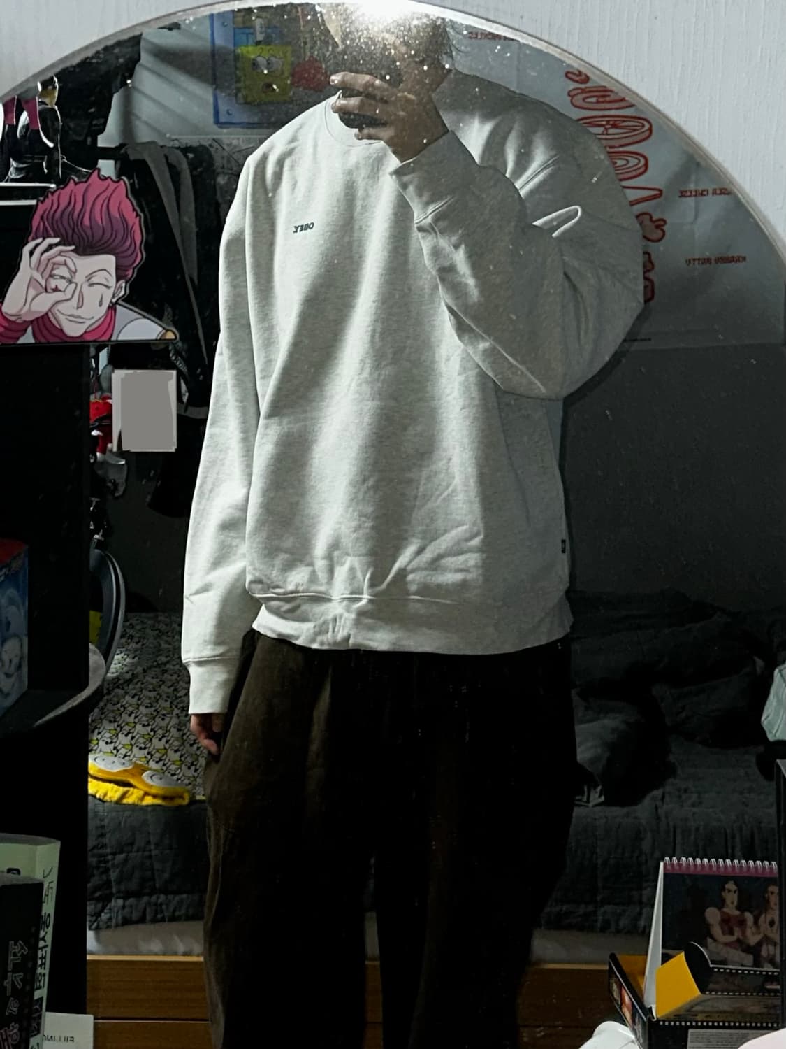 오베이 맨투맨 XL 상품이미지8