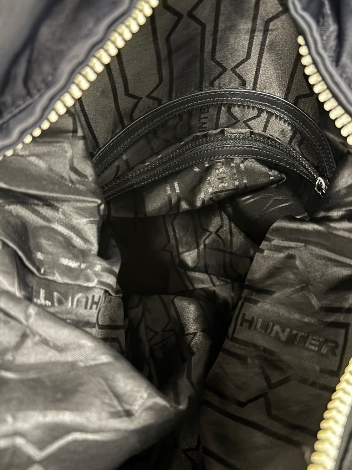 HUNTER 헌터 오리지널 나일론 미니 탑클립 백팩 블랙 상품이미지4