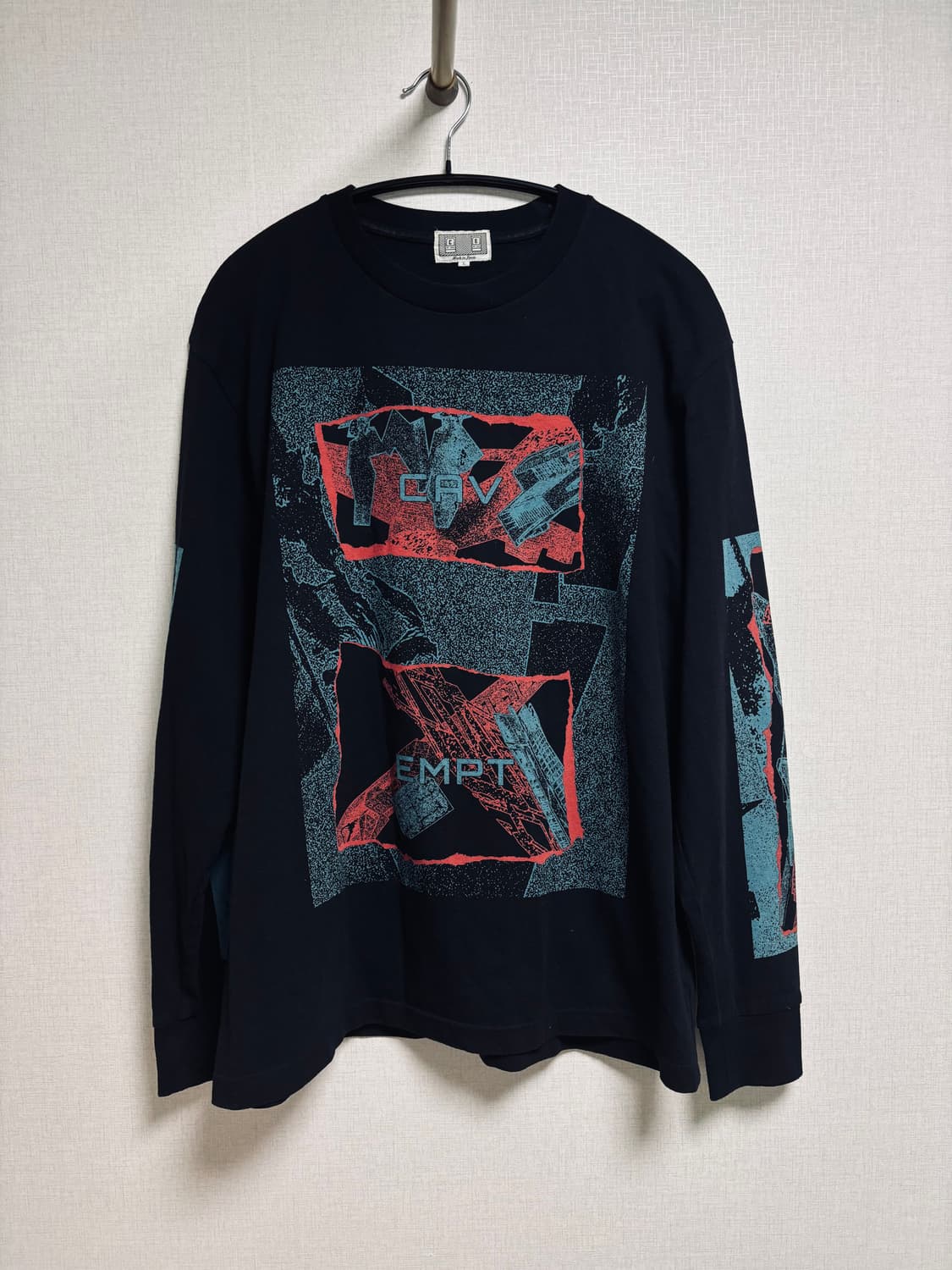 CAV EMPT 그래픽 롱슬리브 티셔츠 상품이미지1