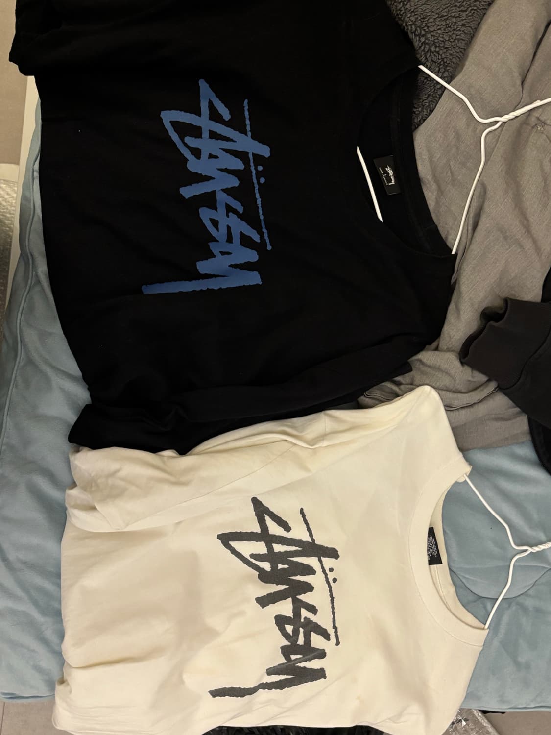 스투시 롱슬리브 블랙,화이트 상품이미지2