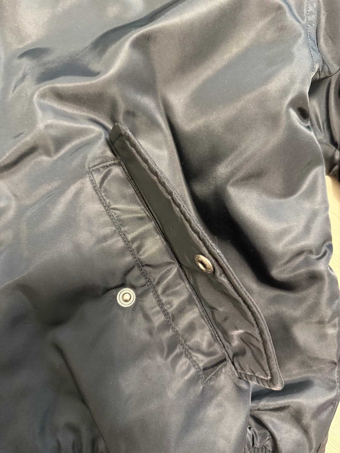 뉴욕 닉스 후드 MA-1 퍼 자켓 리버시블 양면 상품이미지10