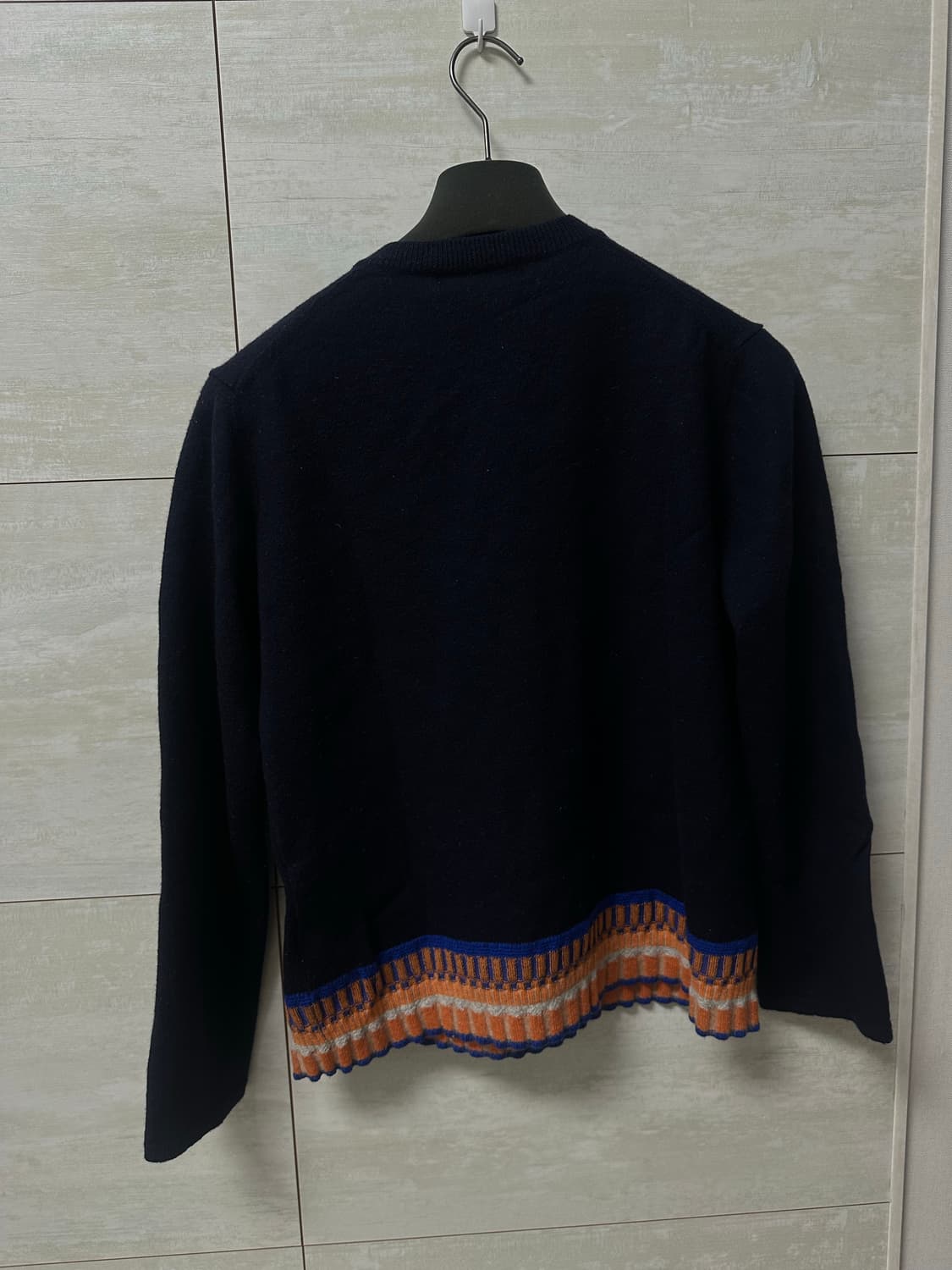 꼼데가르송 옴므 듀스 포인트 브이넥 니트 M 상품이미지2