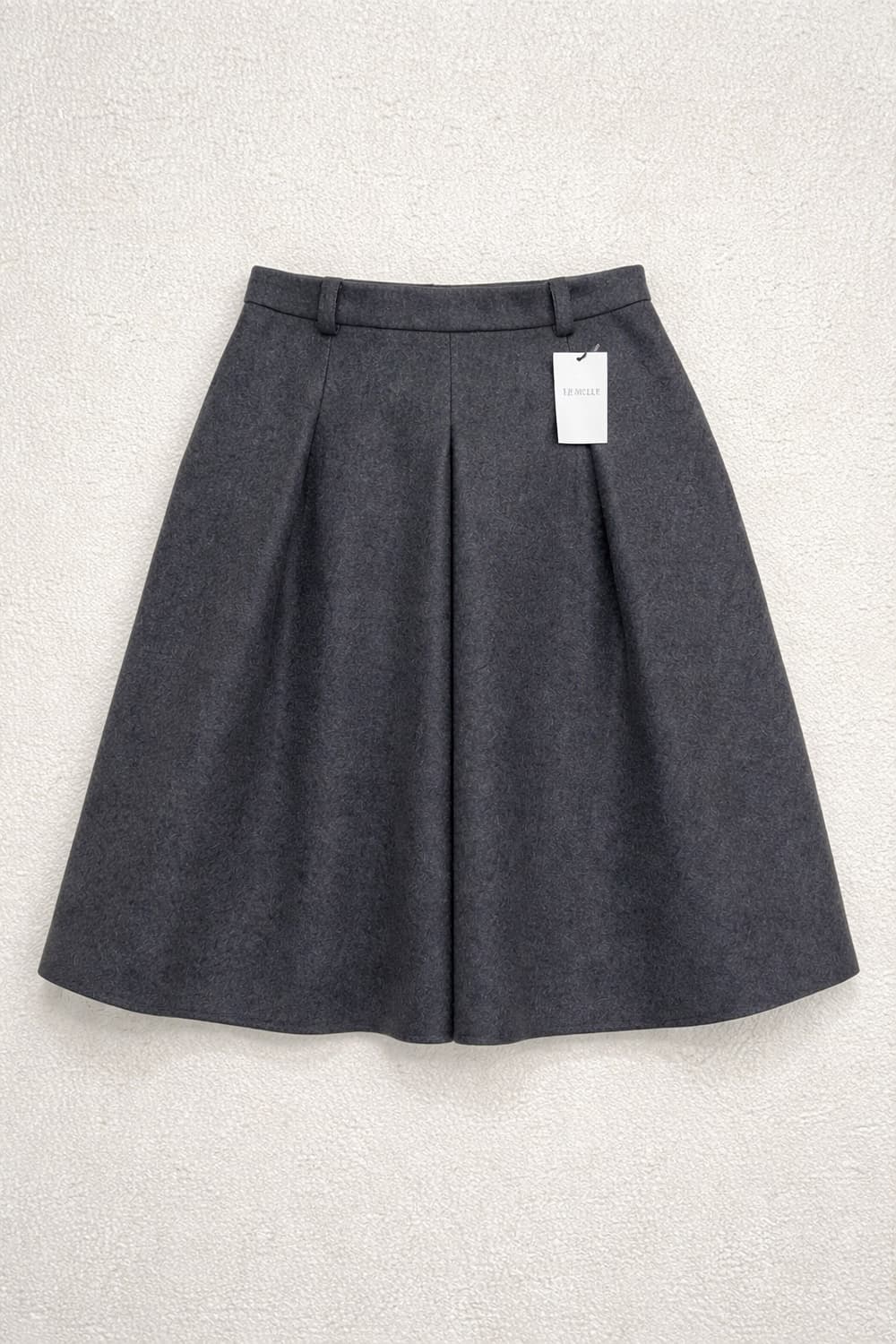 LE NELLE 르밀 플레어 스커트 차콜 새상품 상품이미지1