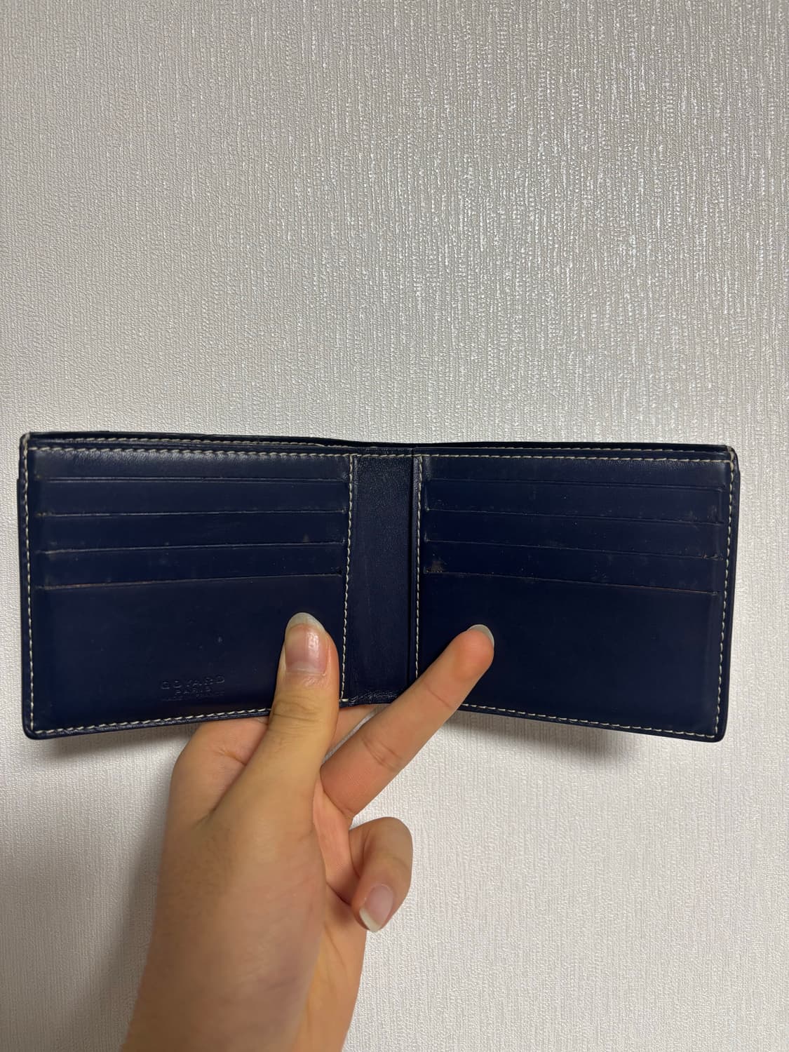 고야드 빅투아르 반지갑 네이비 상품이미지3