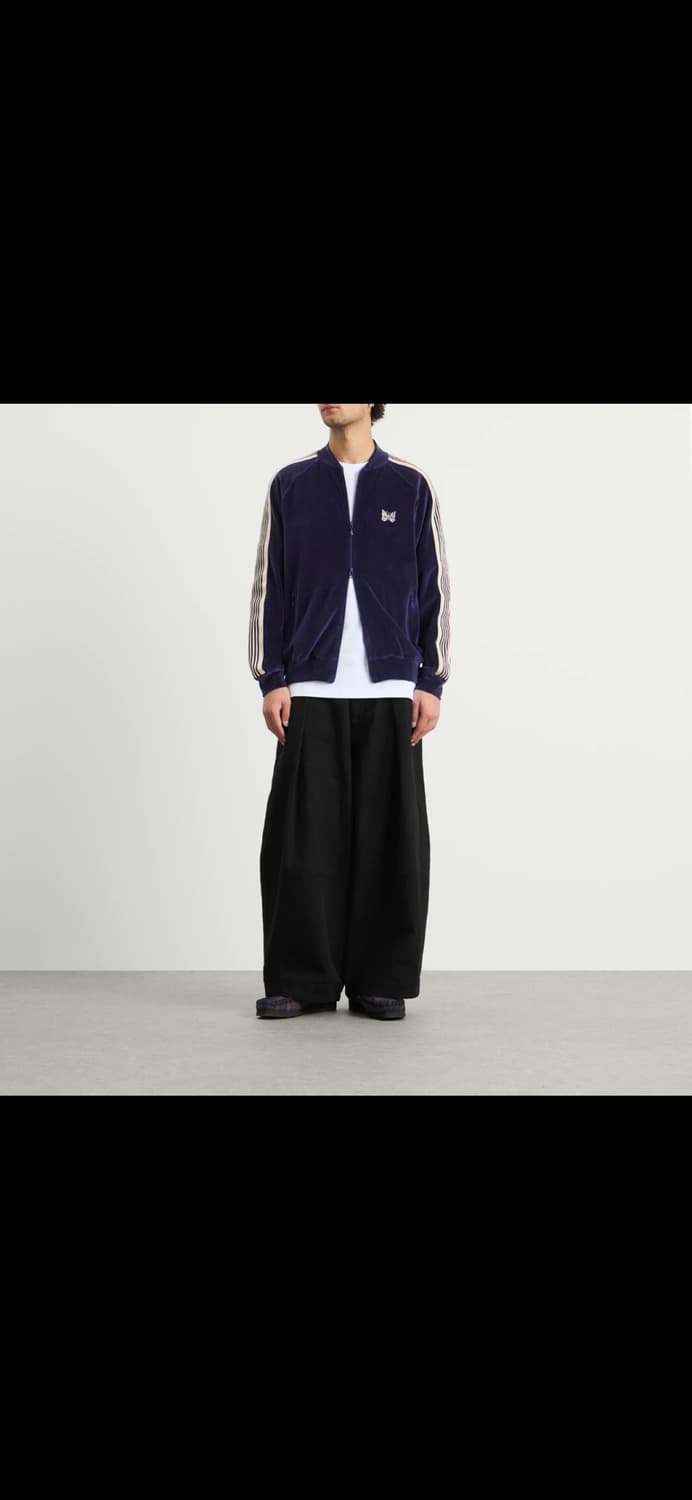 니들스 립 벨루어 트랙 자켓 상품이미지2