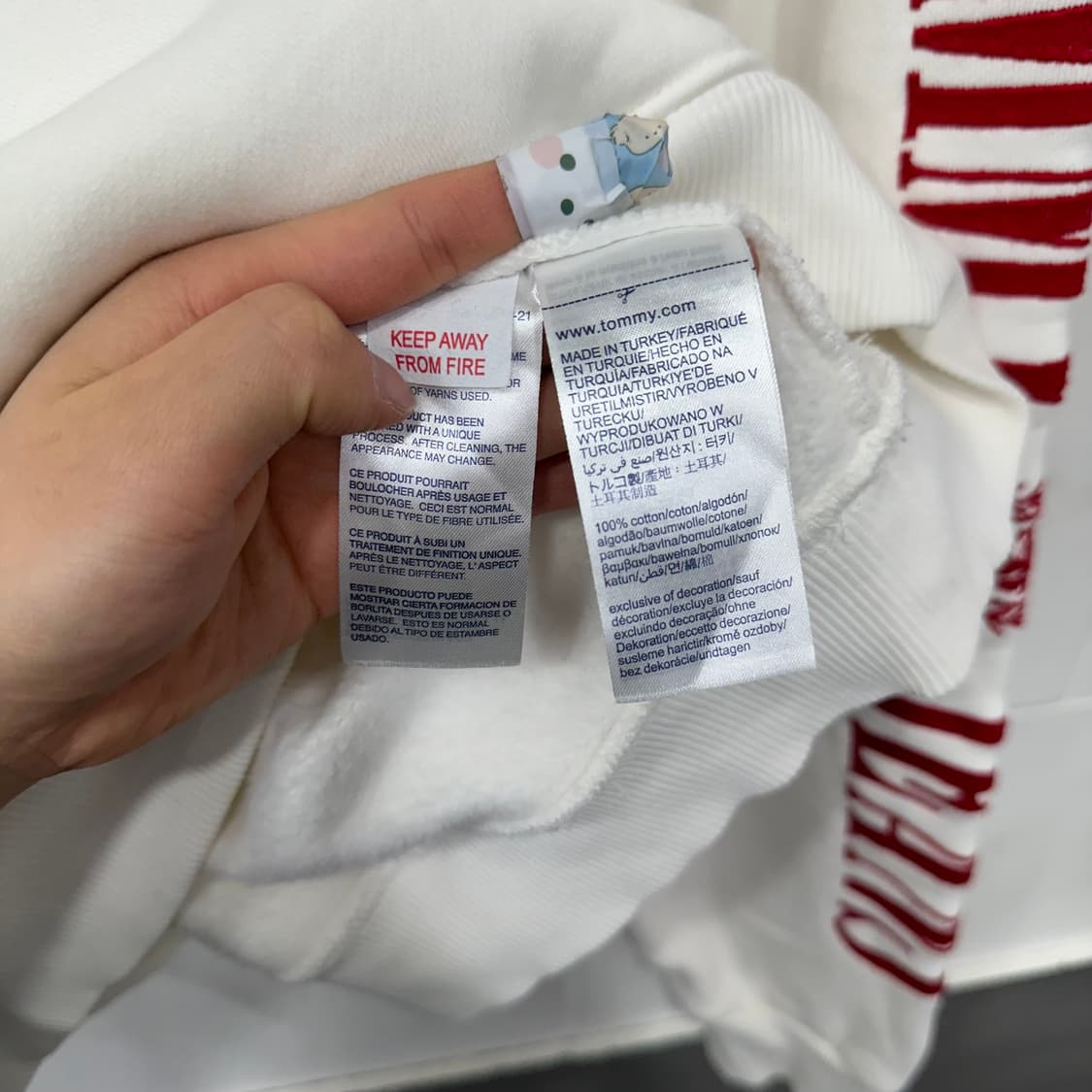 타미 진스 후드티 상품이미지4