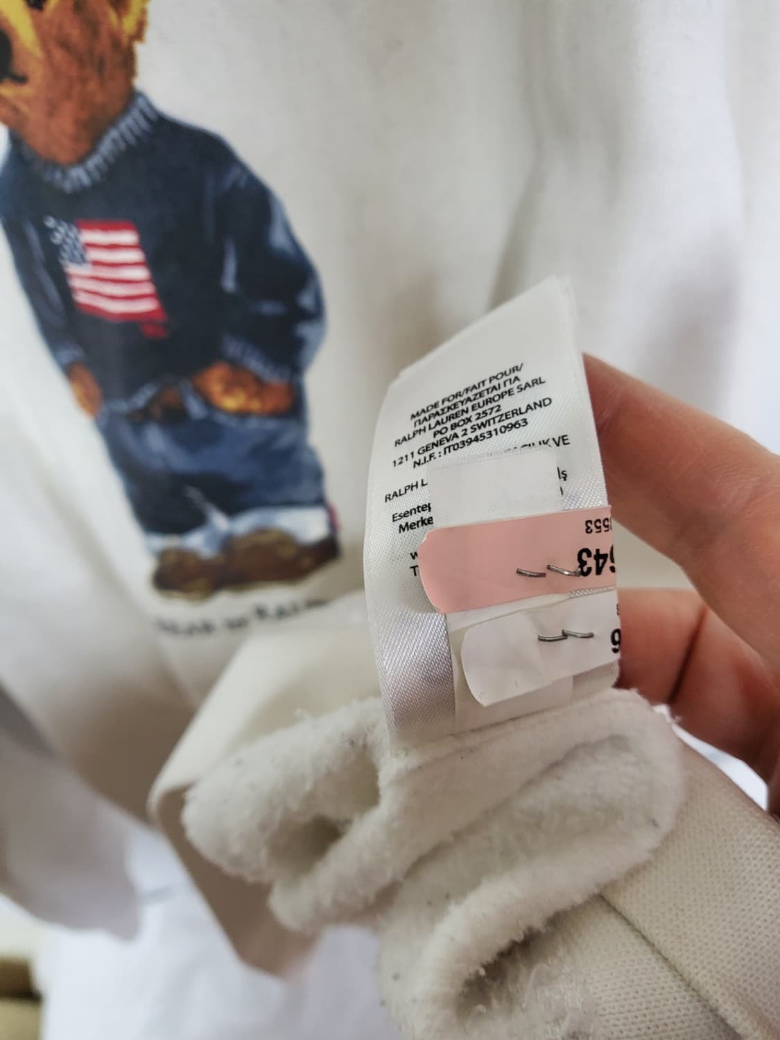 폴로 랄프로렌 맨투맨 정품 XL사이즈 상품이미지9