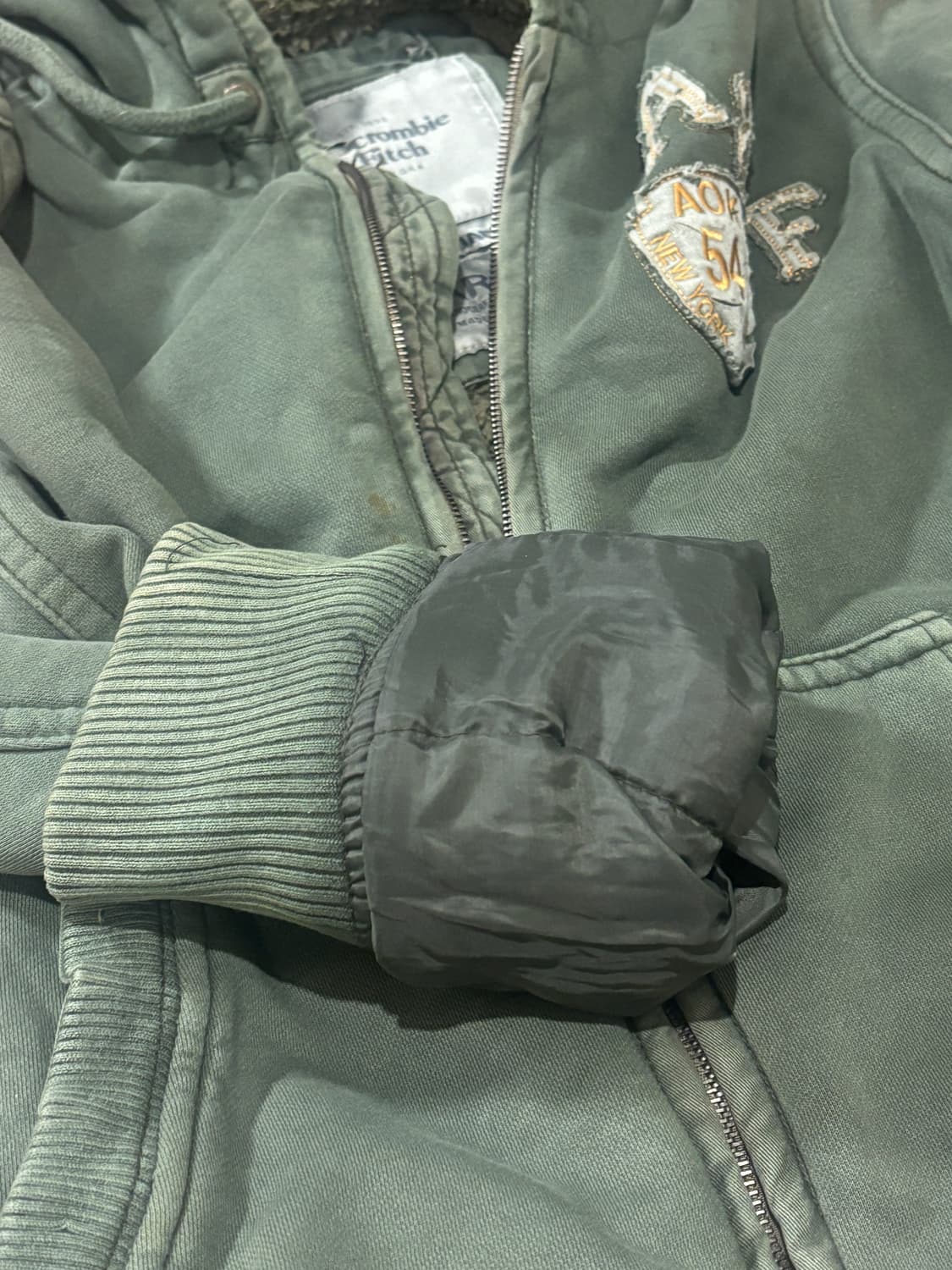 아베크롬비 울프죠 후드 L 상품이미지5