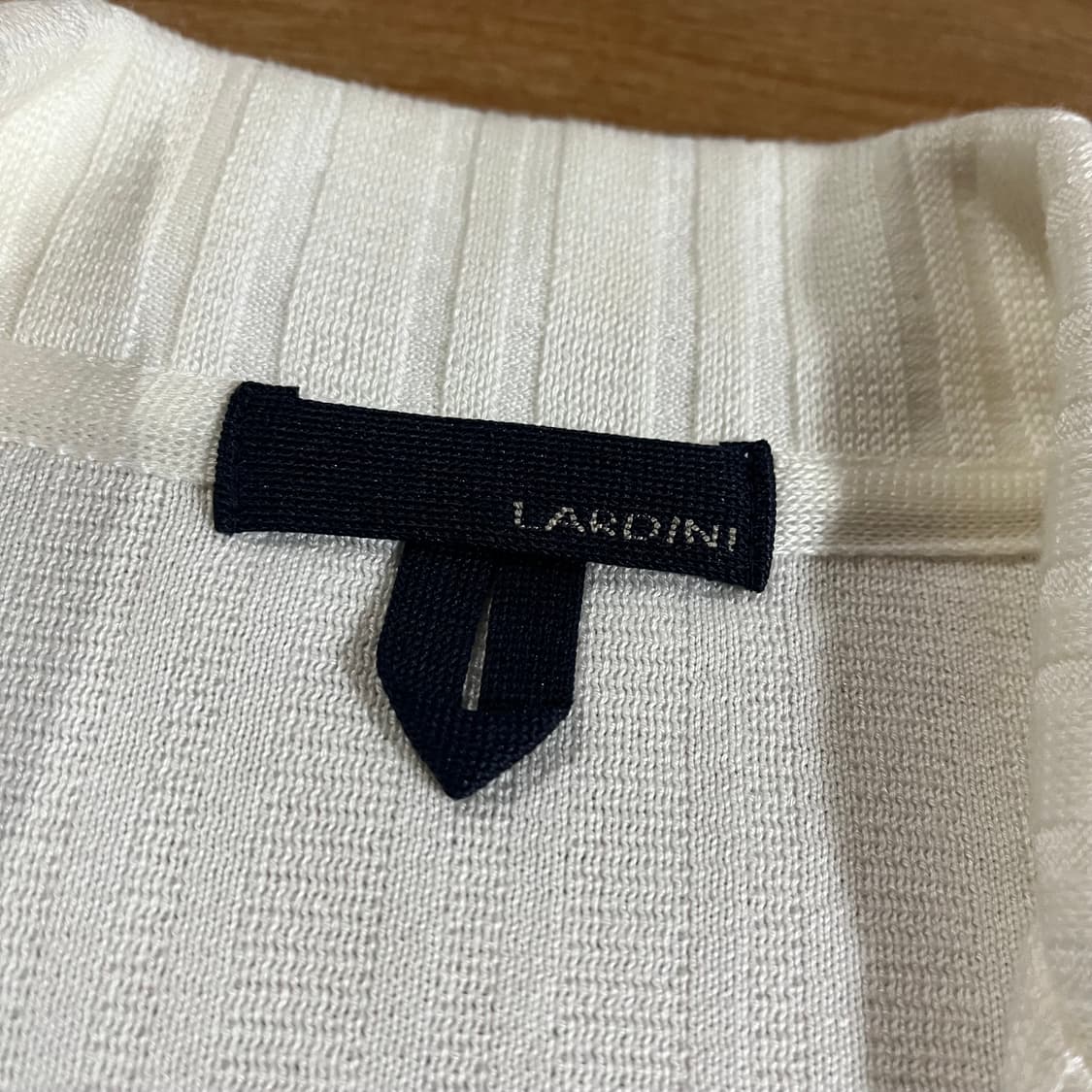 [97] 라르디니 부토니에 금장 니트자켓 상품이미지3