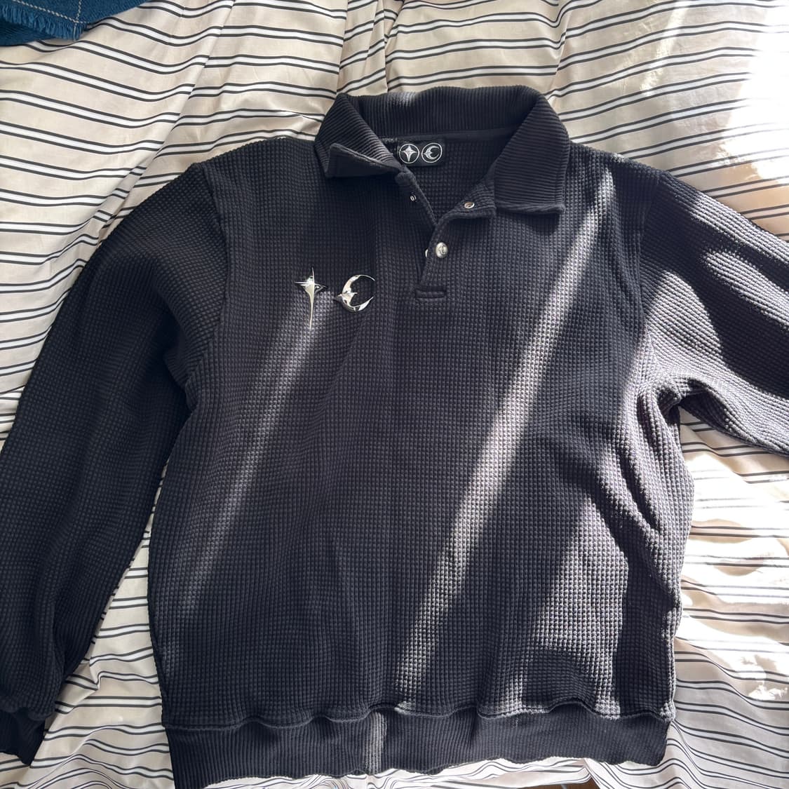 떠그클럽 TC PK 블랙 긴팔 카라티 M(man) 상품이미지2