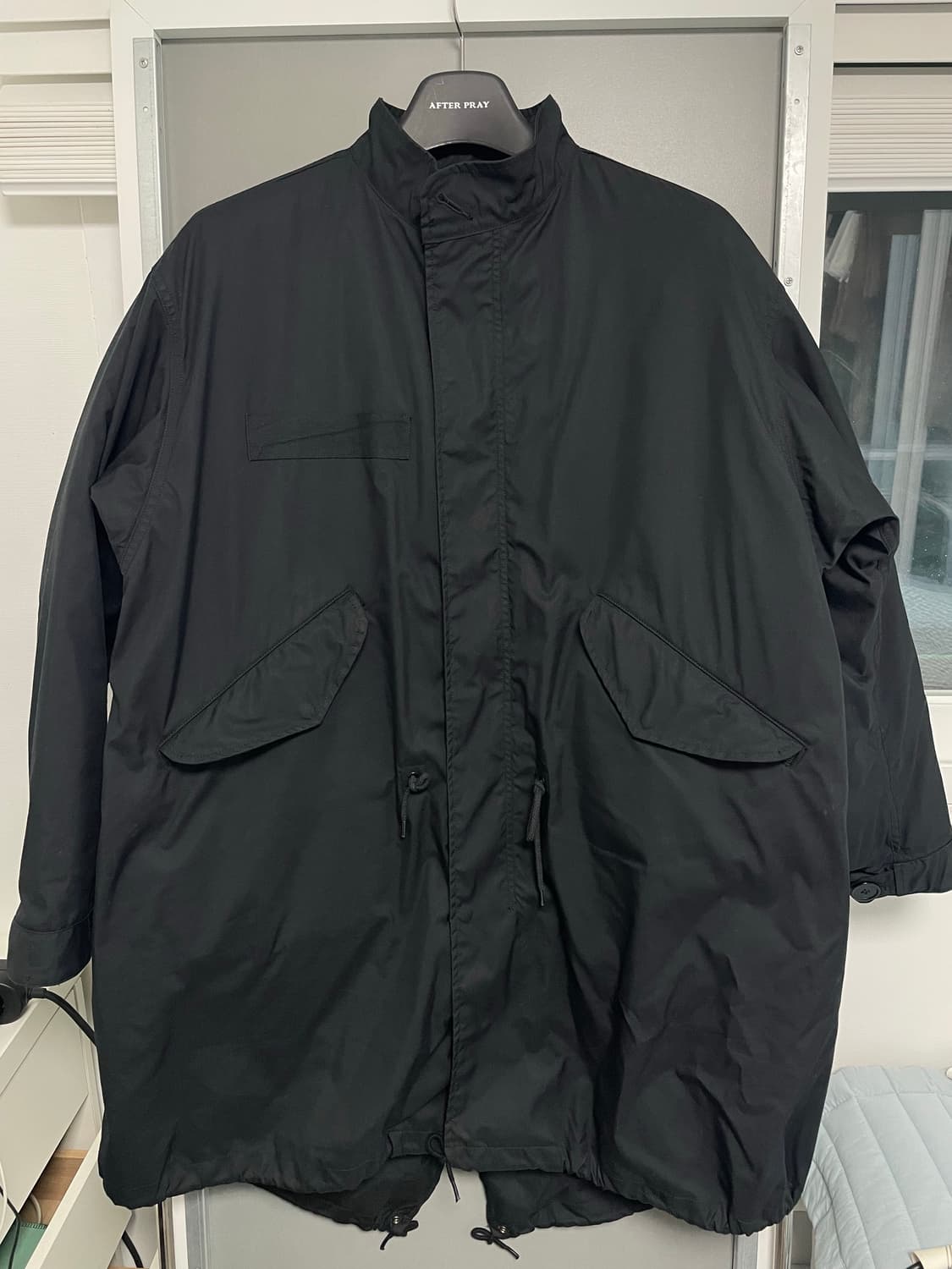 아웃스탠딩 m65 피쉬테일 파카 블랙 m사이즈 상품이미지2