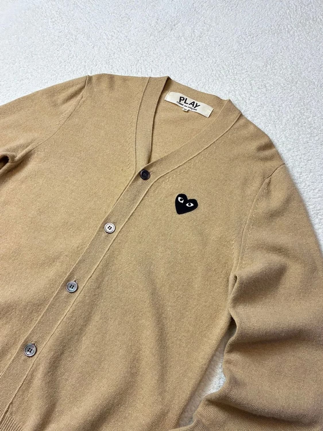 꼼데가르송 하트 로고 니트 가디건 PN5866 상품이미지2