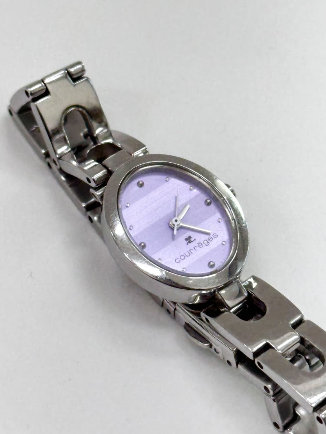 courreges / 꾸레쥬 바이올렛 다이얼 시계  상품이미지5