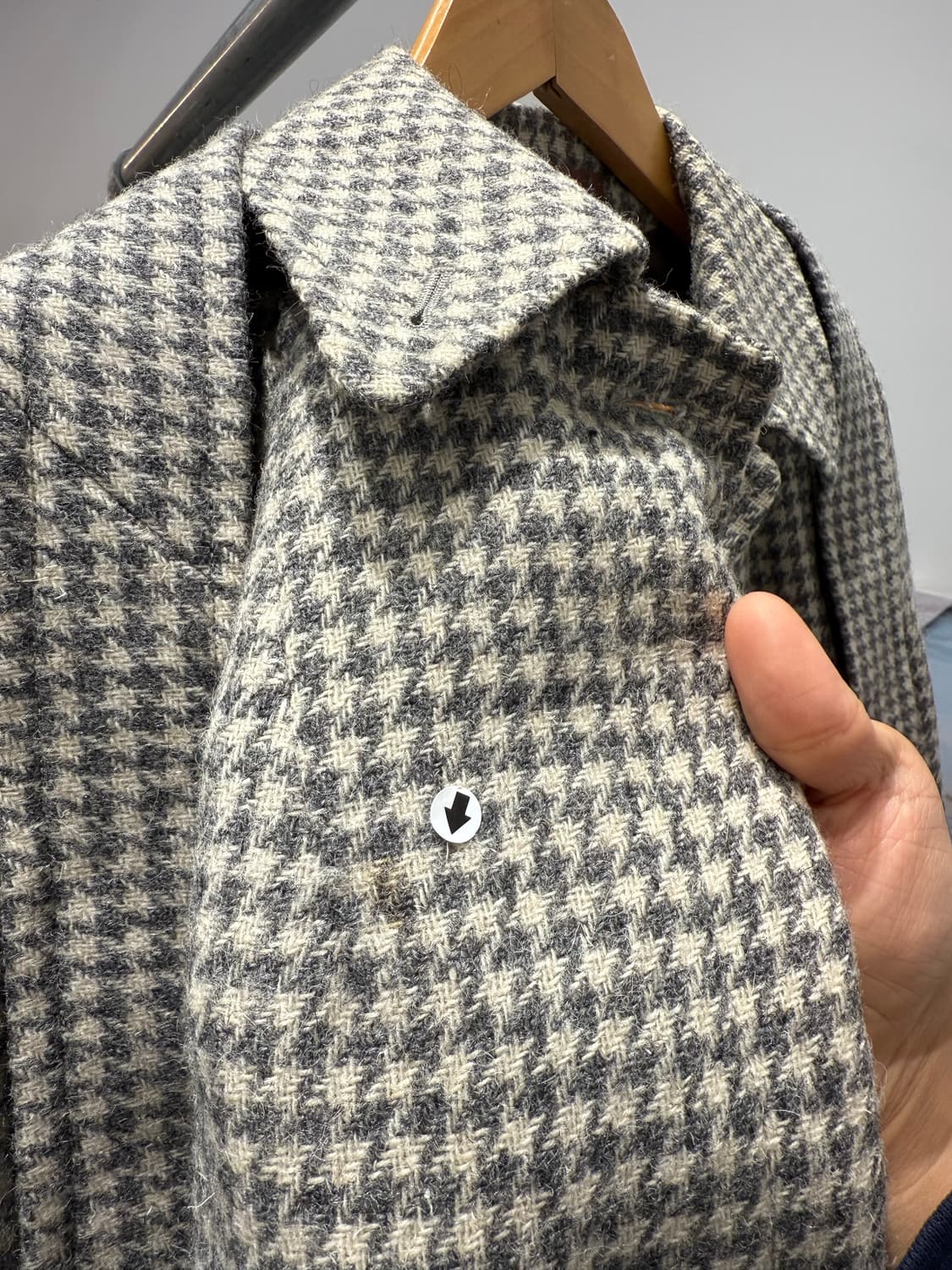 버버리 아이리쉬 트위드 코트 상품이미지5