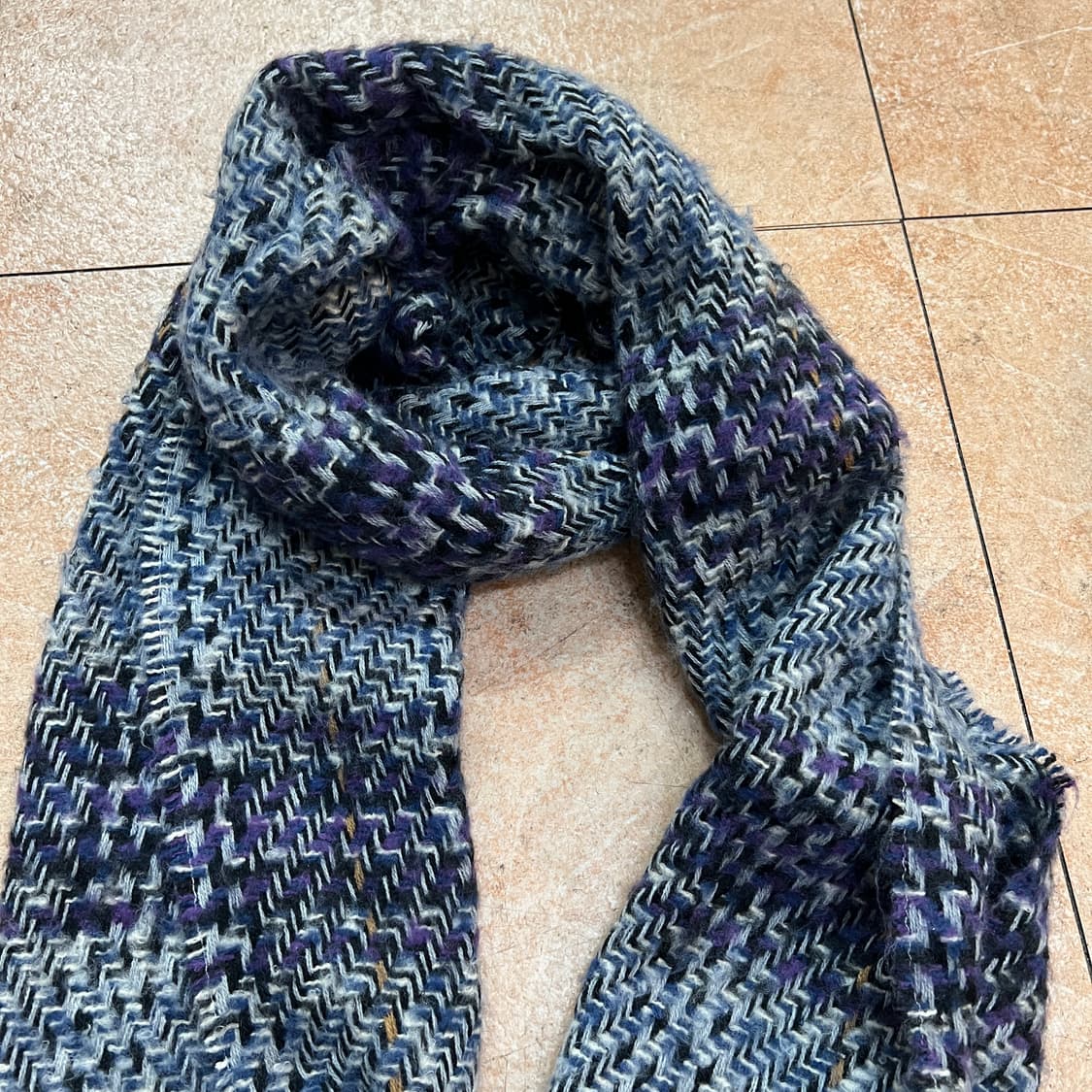 크로커다일 니트 머플러 목도리 상품이미지2