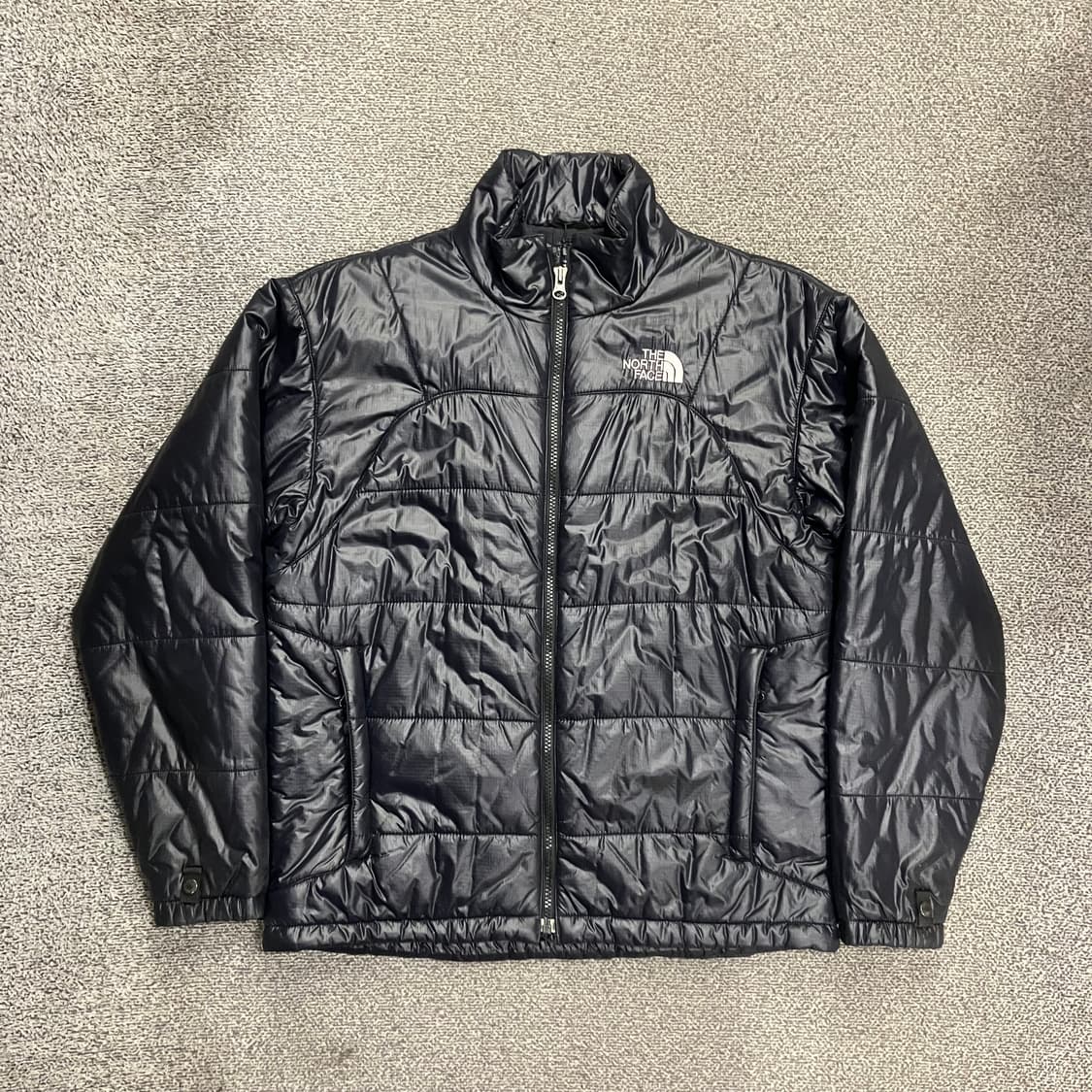 315 노스페이스 유광 경량패딩 상품이미지1