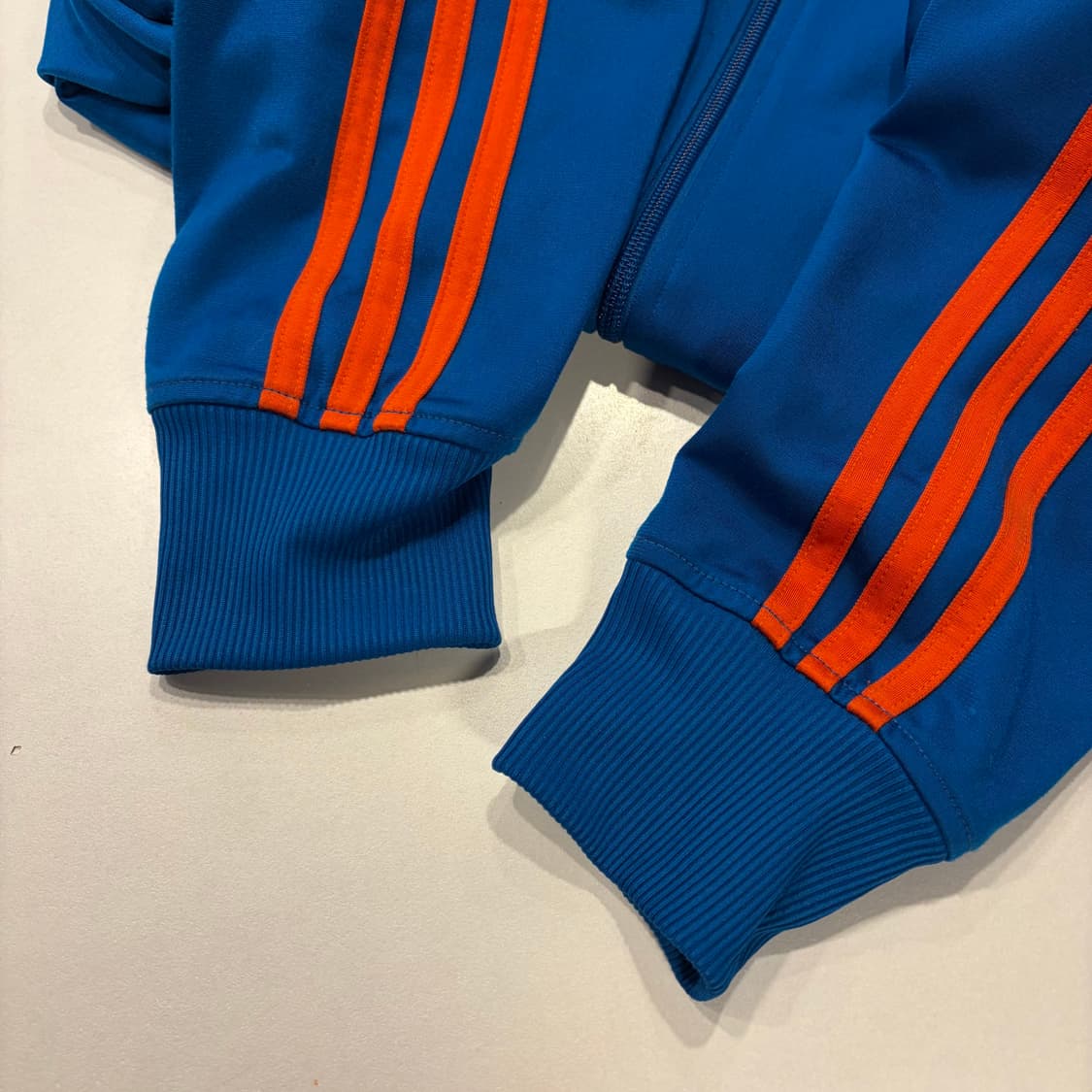 [105] 12s 아디다스 파이어버드 트랙탑 져지 블루/오렌지 D241 상품이미지6