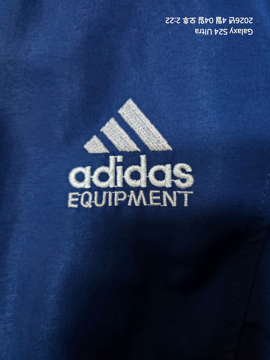 아디다스 이큅먼트 빅로고 바람막이 100사이즈 상품이미지7