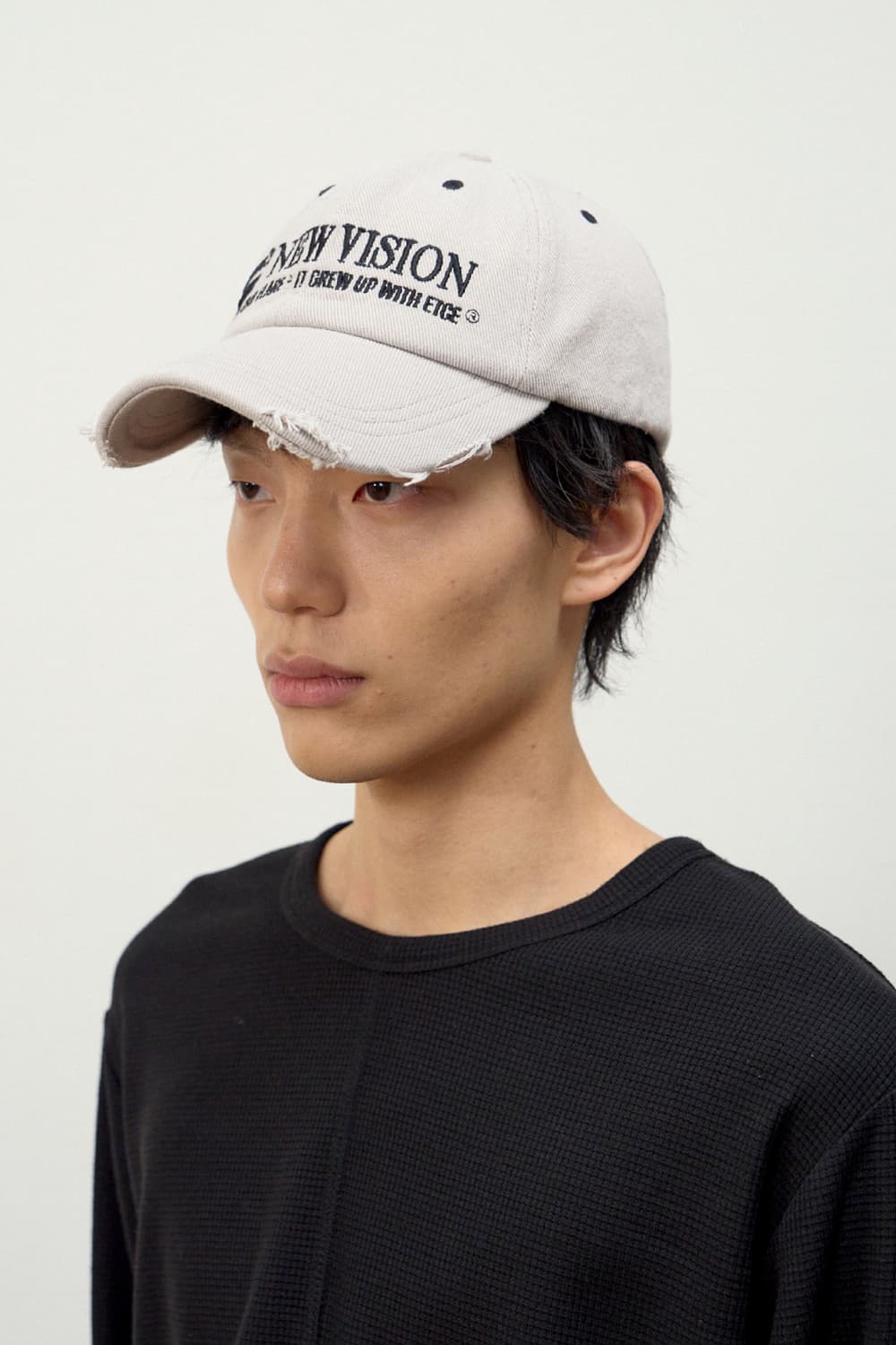 (L) ETCE NEW VISION DESTROYED 볼캡 (GRAY) 상품이미지3