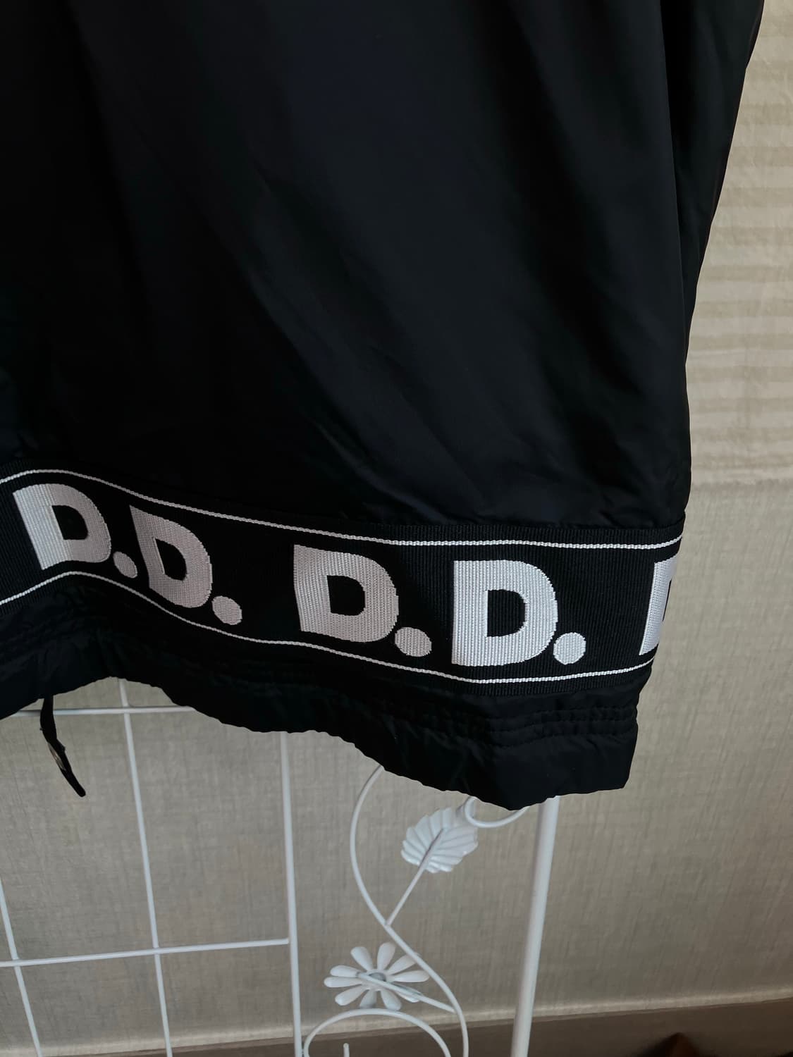 빈티지 블랙 DD 점퍼 집업 y2k 스트릿 갸루 펑키 일본빈티지W-543 상품이미지5