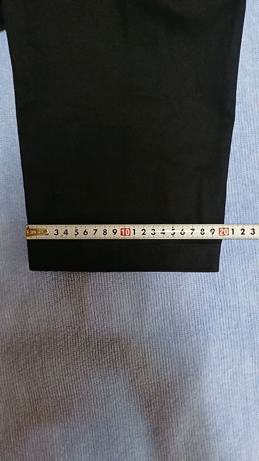 디스이즈네버댓 밴딩블랙면바지 34인치 기장105 상품이미지8