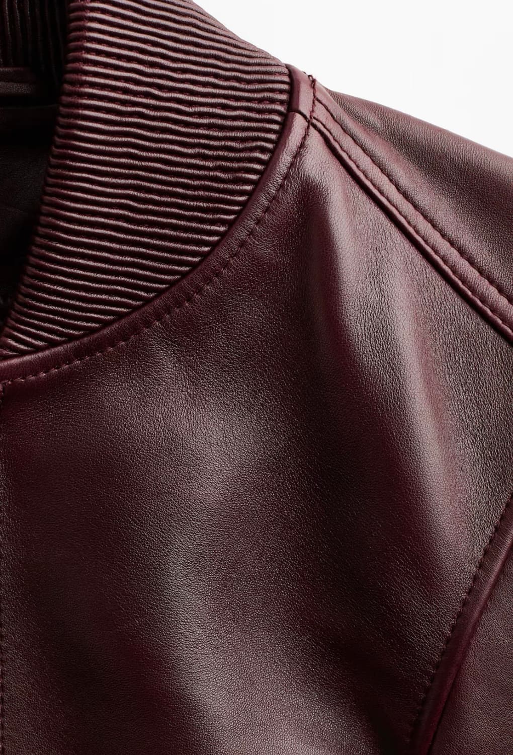 [M]H&M 에이치앤엠 스튜디오 레더 보머 레더 자켓 상품이미지8