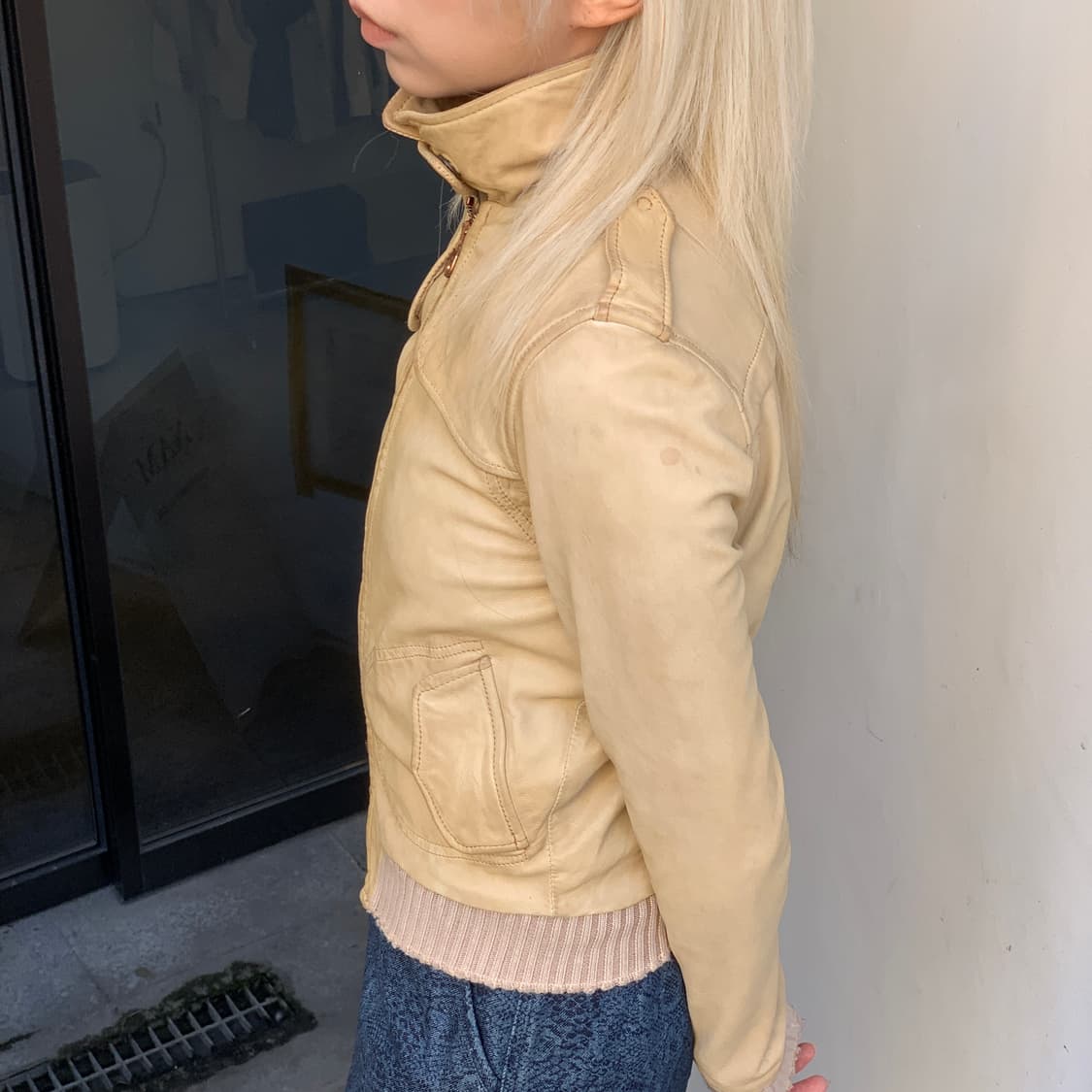 조르지오 브라토 램 레더 자켓 상품이미지2