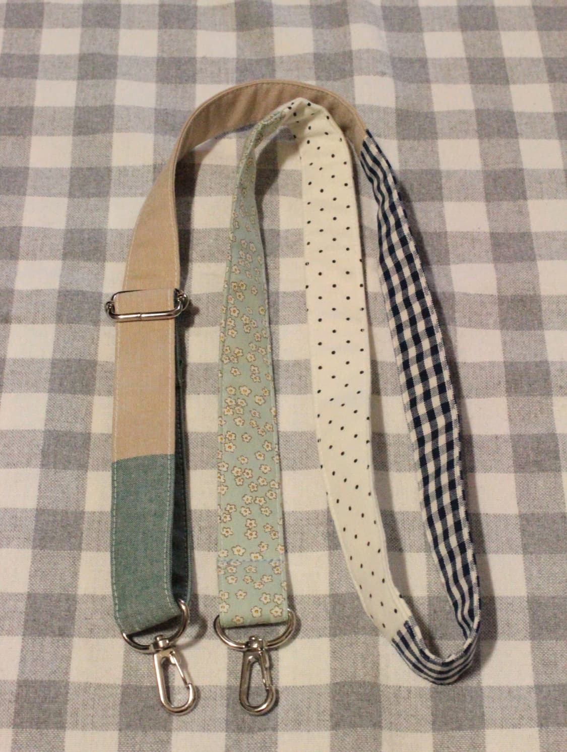 핸드메이드 패치워크 가방끈 숄더끈 상품이미지4