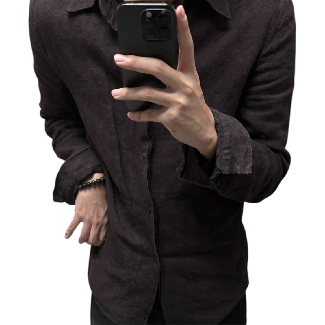 L’maltieri heavy linen jacket 상품이미지8