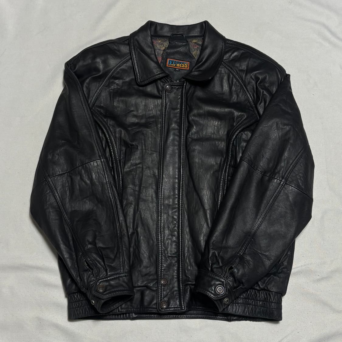 XL vtg 빈티지 가죽 자켓 상품이미지2