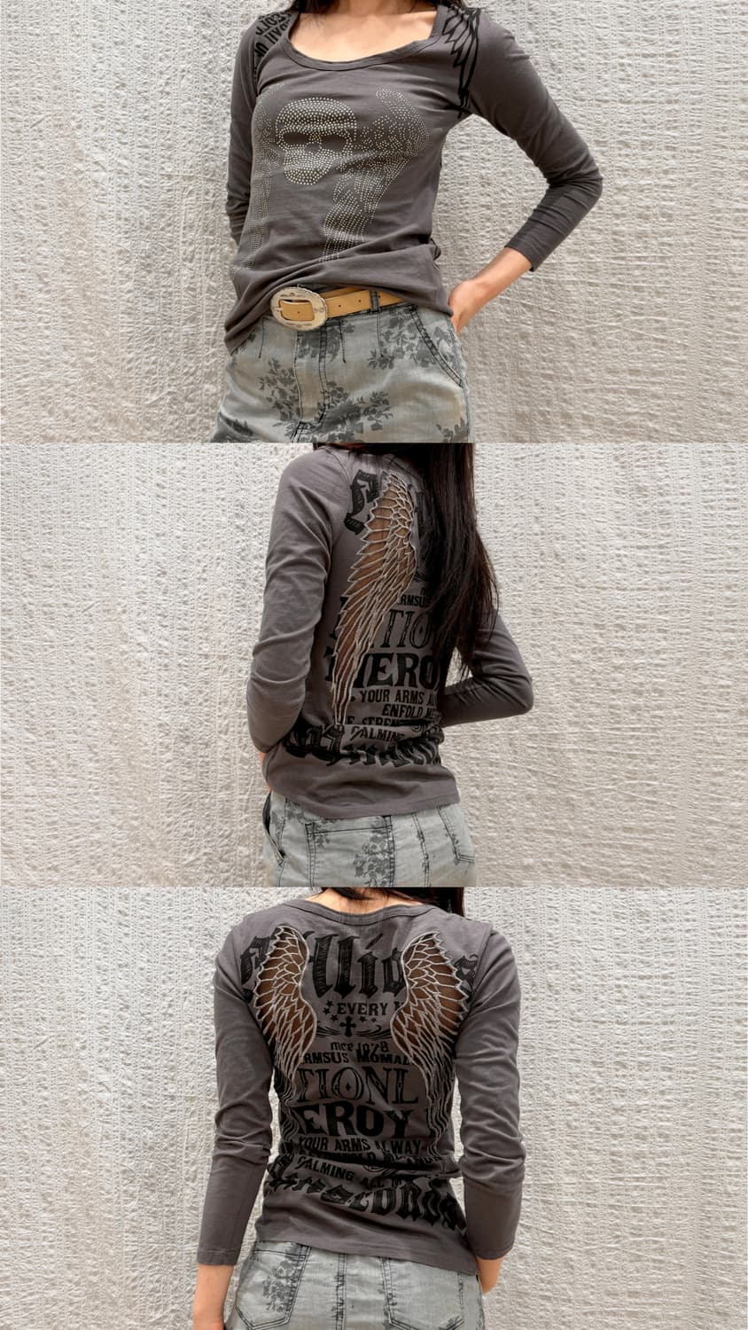 skeletons long sleeve 상품이미지7