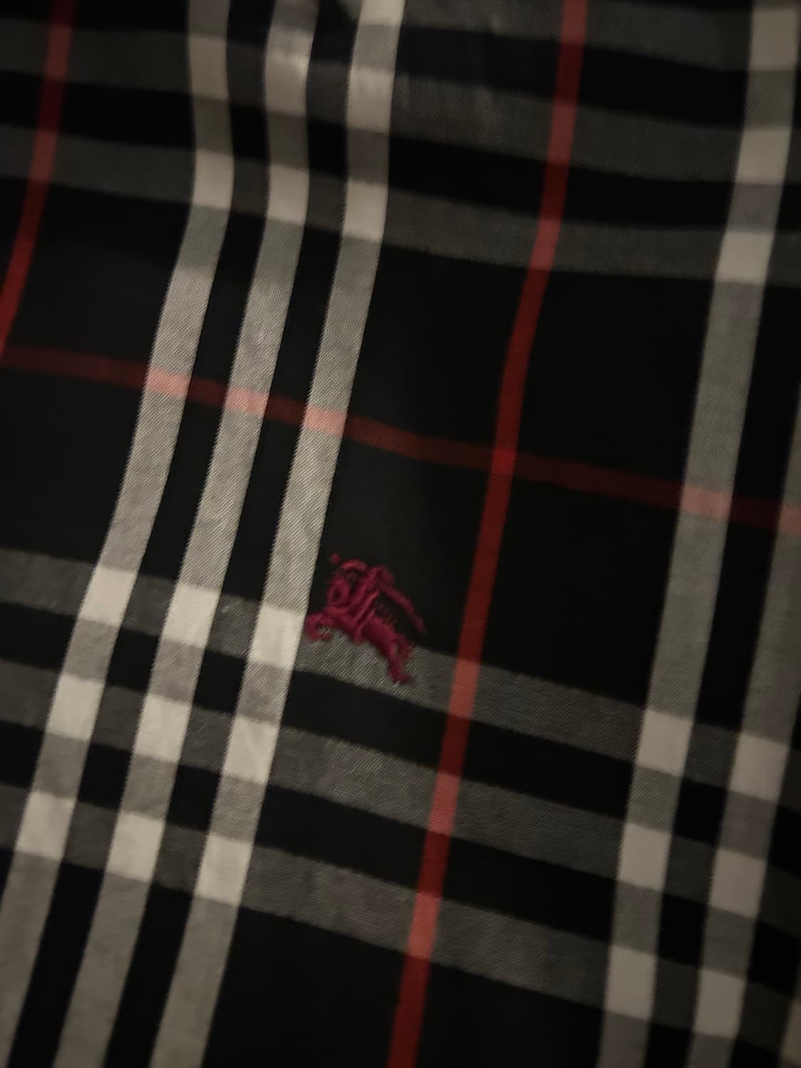 버버리 체크셔츠 상품이미지3