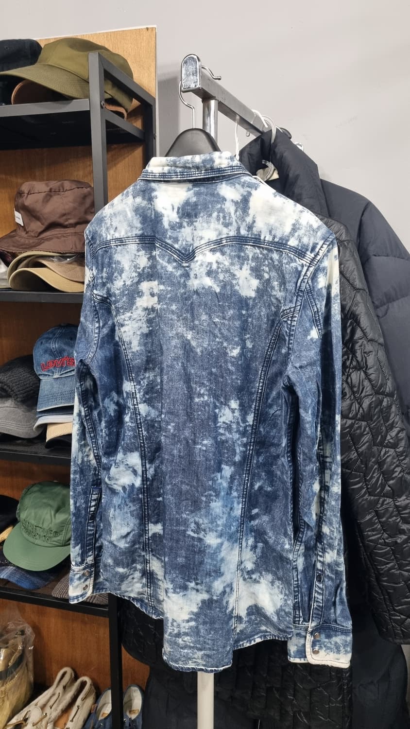 diesel(디젤) 웨스턴 데님셔츠 M사이즈  컨디션10/9 상품이미지4